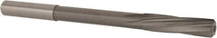 Magafor - 8.9891mm Solid Carbide 6 Flute Chucking Reamer - Spiral Flute, 0.354" Straight Shank, 1-27/64" Flute Length, 4-31/32" OAL - Industrial Tool & Supply