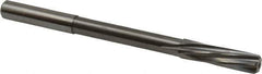 Magafor - 8.9992mm Solid Carbide 6 Flute Chucking Reamer - Spiral Flute, 0.354" Straight Shank, 1-27/64" Flute Length, 4-31/32" OAL - Industrial Tool & Supply