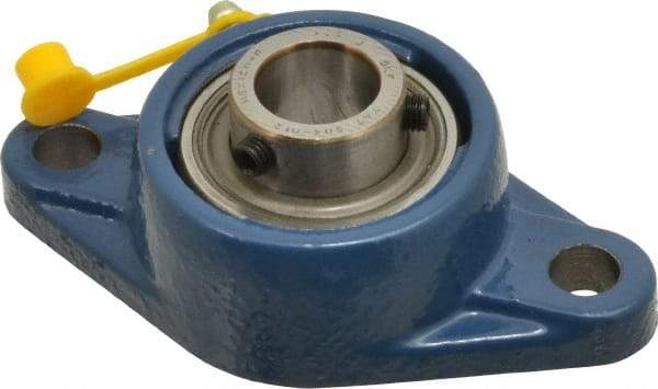 SKF - 3/4" ID, 2-Bolt Flange - 3/4 Inch Shaft - Industrial Tool & Supply