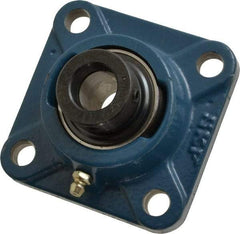 SKF - 3/4" ID, 4-Bolt Flange - 2-1/2" Btw Mnt Hole Ctrs - Industrial Tool & Supply
