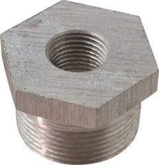 Latrobe Foundry - 1-1/4 x 1/2" Aluminum Pipe Hex Bushing - 150 psi, M x F End Connection, Grade 356-F - Industrial Tool & Supply