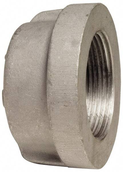 Latrobe Foundry - 3/8" Aluminum Pipe End Cap - 150 psi, F End Connection, Grade 356-F - Industrial Tool & Supply