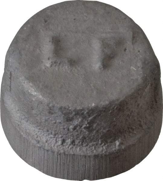 Latrobe Foundry - 1/2" Aluminum Pipe End Cap - 150 psi, F End Connection, Grade 356-F - Industrial Tool & Supply