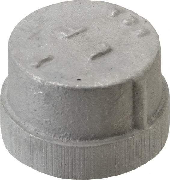 Latrobe Foundry - 1" Aluminum Pipe End Cap - 150 psi, F End Connection, Grade 356-F - Industrial Tool & Supply