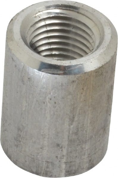 Latrobe Foundry - 1/4" Aluminum Pipe Coupling - Industrial Tool & Supply