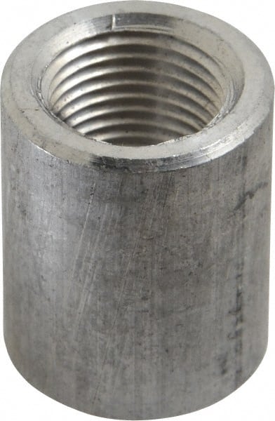 Latrobe Foundry - 3/8" Aluminum Pipe Coupling - Industrial Tool & Supply
