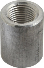 Latrobe Foundry - 3/8" Aluminum Pipe Coupling - Industrial Tool & Supply