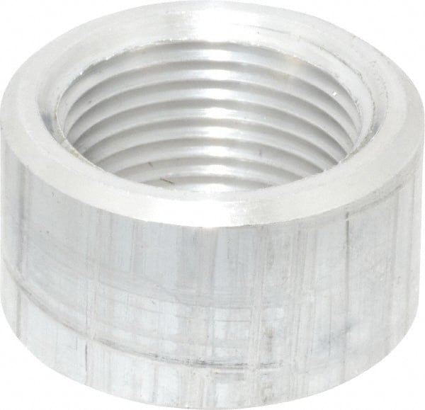 Latrobe Foundry - 3/4" Aluminum Pipe Half Coupling - Industrial Tool & Supply