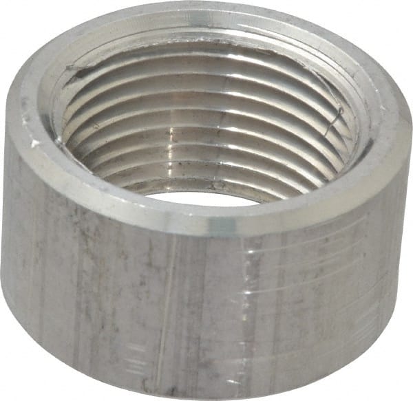 Latrobe Foundry - 1" Aluminum Pipe Half Coupling - Industrial Tool & Supply