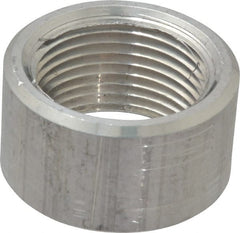 Latrobe Foundry - 1" Aluminum Pipe Half Coupling - Industrial Tool & Supply