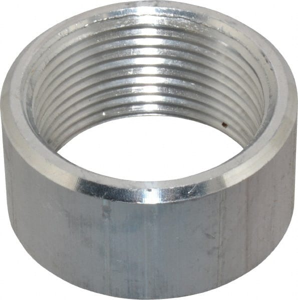 Latrobe Foundry - 1-1/4" Aluminum Pipe Half Coupling - Industrial Tool & Supply
