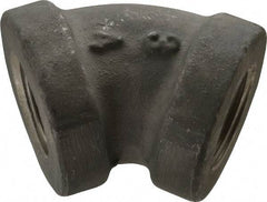 Latrobe Foundry - 3/4" Aluminum Pipe 45° Elbow - 150 psi, F End Connection, Grade 356-F - Industrial Tool & Supply