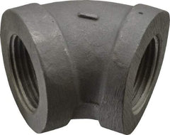 Latrobe Foundry - 1" Aluminum Pipe 45° Elbow - 150 psi, F End Connection, Grade 356-F - Industrial Tool & Supply