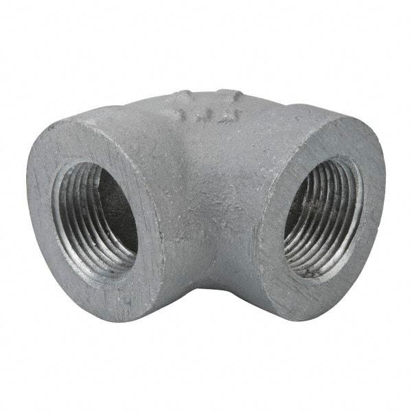 Latrobe Foundry - 3/4" Aluminum Pipe 90° Elbow - 150 psi, F End Connection, Grade 356-F - Industrial Tool & Supply