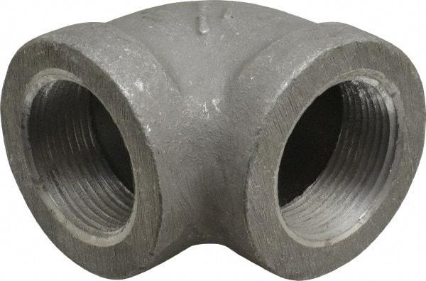 Latrobe Foundry - 1-1/4" Aluminum Pipe 90° Elbow - 150 psi, F End Connection, Grade 356-F - Industrial Tool & Supply