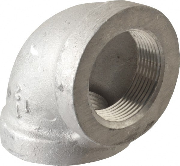 Latrobe Foundry - 1-1/2" Aluminum Pipe 90° Elbow - Industrial Tool & Supply
