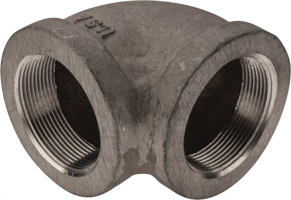 Latrobe Foundry - 2" Aluminum Pipe 90° Elbow - Industrial Tool & Supply