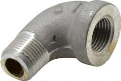 Latrobe Foundry - 1/2" Aluminum Pipe 90° Street Elbow - 150 psi, M x F End Connection, Grade 356-F - Industrial Tool & Supply