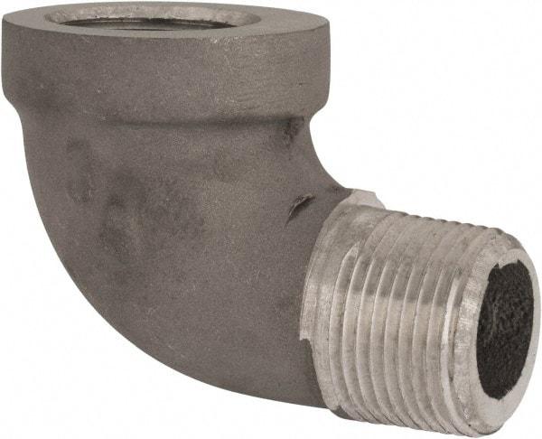 Latrobe Foundry - 3/4" Aluminum Pipe 90° Street Elbow - 150 psi, M x F End Connection, Grade 356-F - Industrial Tool & Supply