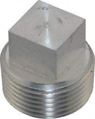 Latrobe Foundry - 3/4" Aluminum Pipe Square Head Plug - Industrial Tool & Supply