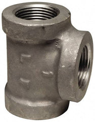 Latrobe Foundry - 3" Aluminum Pipe Tee - 150 psi, F End Connection, Grade 356-F - Industrial Tool & Supply