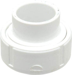 Value Collection - 3/4" PVC Plastic Pipe Union with EPDM O-Ring - Schedule 40, Slip End Connections - Industrial Tool & Supply