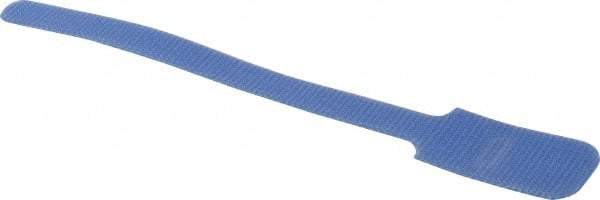 SpeedTech - 6" Long Blue Nylon & Polyethylene Hook & Loop Strap - 40 Lb Tensile Strength - Industrial Tool & Supply