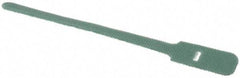 SpeedTech - 6" Long Green Nylon & Polyethylene Hook & Loop Strap - 40 Lb Tensile Strength - Industrial Tool & Supply