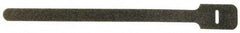 SpeedTech - 13" Long Black Nylon & Polyethylene Mountable Cable Tie - 40 Lb Tensile Strength, 3-1/4" Max Bundle Diam - Industrial Tool & Supply