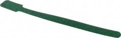 SpeedTech - 9" Long Green Nylon & Polyethylene Mountable Cable Tie - 40 Lb Tensile Strength, 2" Max Bundle Diam - Industrial Tool & Supply