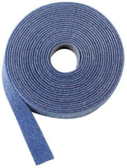 SpeedTech - 75' Long Red Nylon & Polyethylene Hook & Loop Strap - 50 Lb Tensile Strength - Industrial Tool & Supply