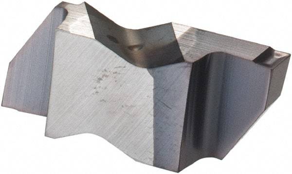 Kennametal - 3M275NG K Grade KC5010, 2.75mm Cutting Width Carbide Grooving Insert - 3.81mm Max Depth of Cut, Right Hand, 0.19mm Corner Radius, TiAlN Finish - Industrial Tool & Supply