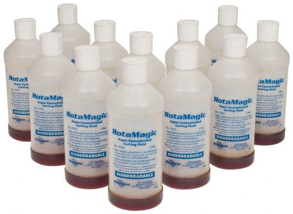 Hougen - RotaMagic, 16 oz Bottle Cutting Fluid - Water Soluble - Industrial Tool & Supply