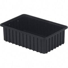 LEWISBins+ - 10-7/8" Wide x 5" High, Black Bin Divider Box - Use with DV1050 Short, DV1650 Long - Industrial Tool & Supply