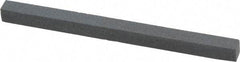 Grier Abrasives - Square, Silicone Carbide, Finishing Stick - 4" Long x 1/4" Wide x 1/4" Thick, 3/32" Diam x 1-1/2" Long Shank, Fine Grade - Industrial Tool & Supply