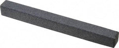 Grier Abrasives - Square, Silicone Carbide, Finishing Stick - 4" Long x 3/8" Wide x 3/8" Thick, 3/32" Diam x 1-1/2" Long Shank, Coarse Grade - Industrial Tool & Supply