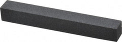 Grier Abrasives - Square, Silicone Carbide, Finishing Stick - 4" Long x 1/2" Wide x 1/2" Thick, 3/32" Diam x 1-1/2" Long Shank, Medium Grade - Industrial Tool & Supply