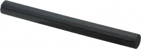 Grier Abrasives - Round, Silicone Carbide, Finishing Stick - 4" Long x 3/8" Width, 3/32" Diam x 1-1/2" Long Shank, Fine Grade - Industrial Tool & Supply