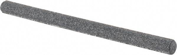 Grier Abrasives - Round, Silicone Carbide, Finishing Stick - 4" Long x 1/4" Width, 3/32" Diam x 1-1/2" Long Shank, Coarse Grade - Industrial Tool & Supply