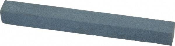 Grier Abrasives - Square, Aluminum Oxide, Finishing Stick - 4" Long x 3/8" Wide x 3/8" Thick, 3/32" Diam x 1-1/2" Long Shank, Fine Grade - Industrial Tool & Supply