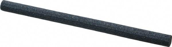 Grier Abrasives - Round, Aluminum Oxide, Finishing Stick - 4" Long x 1/4" Width, 3/32" Diam x 1-1/2" Long Shank, Coarse Grade - Industrial Tool & Supply