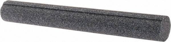 Grier Abrasives - Round, Aluminum Oxide, Finishing Stick - 4" Long x 1/2" Width, 3/32" Diam x 1-1/2" Long Shank, Coarse Grade - Industrial Tool & Supply