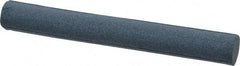 Grier Abrasives - Round, Aluminum Oxide, Finishing Stick - 4" Long x 1/2" Width, 3/32" Diam x 1-1/2" Long Shank, Fine Grade - Industrial Tool & Supply