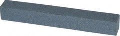 Grier Abrasives - Square, Aluminum Oxide, Finishing Stick - 4" Long x 1/2" Wide x 1/2" Thick, 3/32" Diam x 1-1/2" Long Shank, Medium Grade - Industrial Tool & Supply