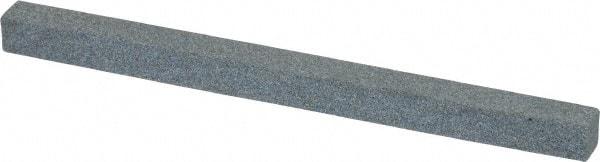 Grier Abrasives - Square, Aluminum Oxide, Finishing Stick - 4" Long x 1/4" Wide x 1/4" Thick, 3/32" Diam x 1-1/2" Long Shank, Medium Grade - Industrial Tool & Supply
