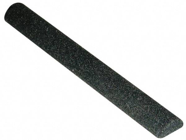 Grier Abrasives - Half Round, Silicone Carbide, Finishing Stick - 4" Long x 1/4" Width, 3/32" Diam x 1-1/2" Long Shank, Coarse Grade - Industrial Tool & Supply