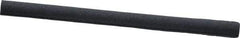 Grier Abrasives - Round, Silicone Carbide, Finishing Stick - 4" Long x 1/4" Width, 3/32" Diam x 1-1/2" Long Shank, Fine Grade - Industrial Tool & Supply