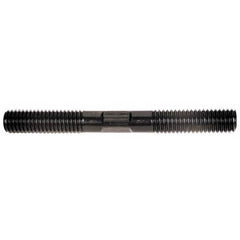 TE-CO - 1/2-13 12" OAL Equal Double Threaded Stud - Industrial Tool & Supply
