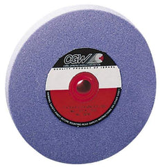 Camel Grinding Wheels - 80 Grit Aluminum Oxide Bench & Pedestal Grinding Wheel - 6" Diam x 1" Hole x 3/4" Thick, 4456 Max RPM, K Hardness, Medium Grade , Vitrified Bond - Industrial Tool & Supply