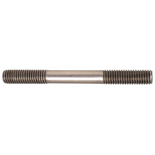 TE-CO - 1/2-13 6" OAL Equal Double Threaded Stud - Industrial Tool & Supply